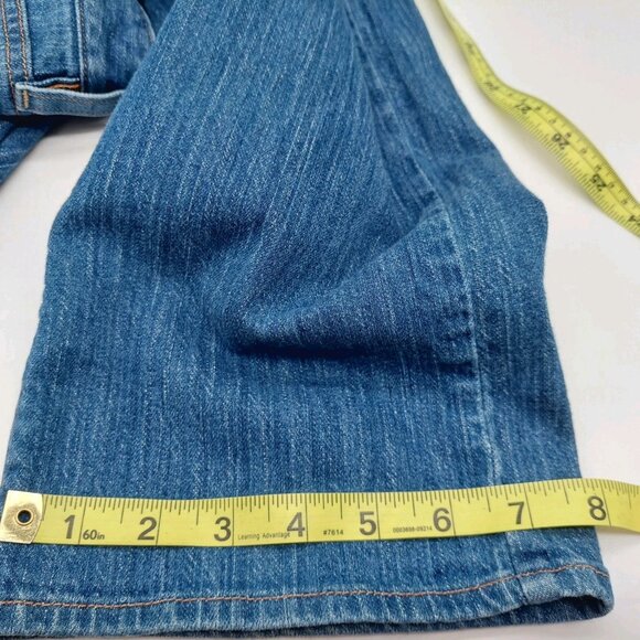 LL Bean Favorite Fit Jeans Skinny Women’s 16 Tall Medium Wash Blue - Picture 6 of 11